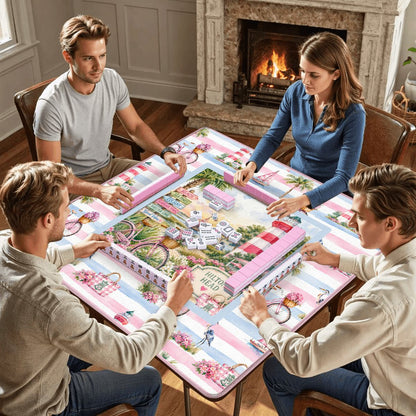 Hilton Head South Carolina Mahjong Mat Coastal Vibes