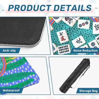 Caribbean Lagoon Mahjong Mat - Splash of Color Co.