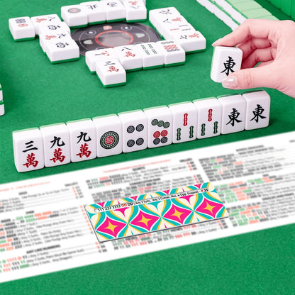 Modtastic Hot Pink And Aqua Mahjong Line Reader 4 Pack