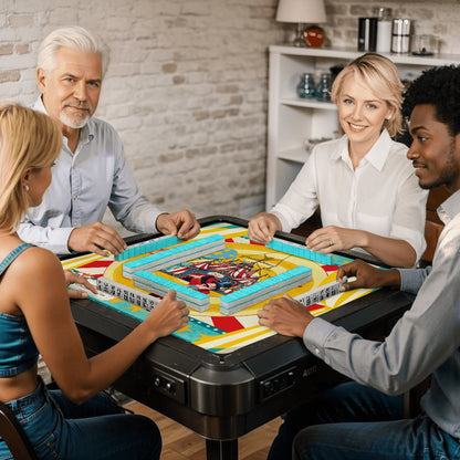 Send in the Clowns Circus Themed Mahjong Mat - Splash of Color Co.