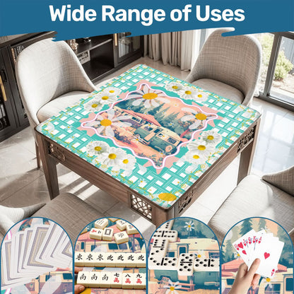 Glamper Boom Yesteryear Daisy Camping, Picnic Mahjong Mat - Splash of Color Co.