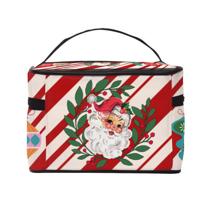 Mahjong Christmas Tile Bag, Nostalgic Santa Candy Cane Striped