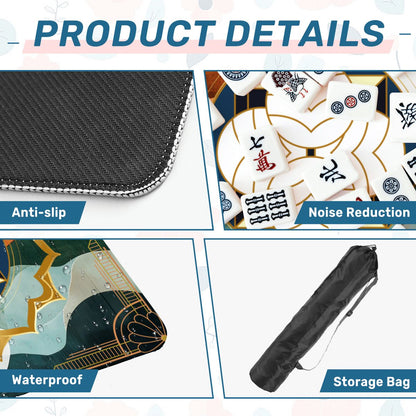 Art Deco Mahjong Mat Speakeasy Collection - Splash of Color Co.