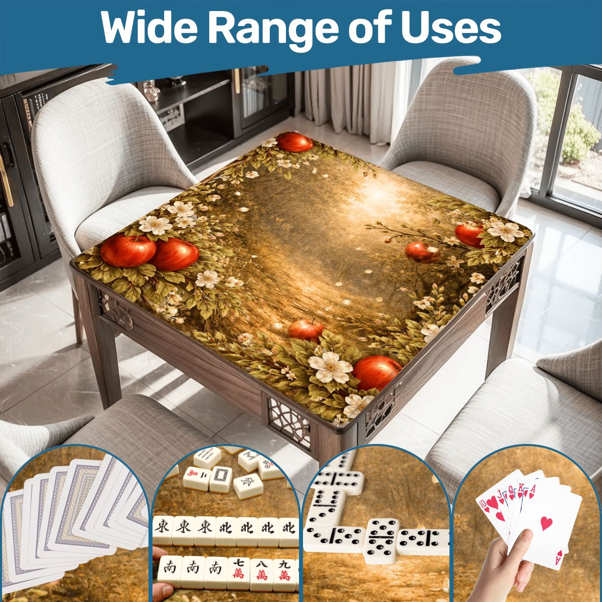 Hamlet's Garden Mahjong Mat - Splash of Color Co.