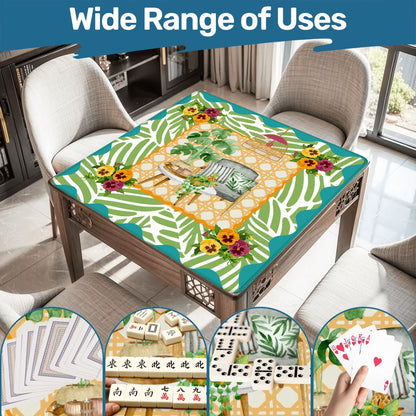 Houseplants And Critters Mahjong Mat - Splash of Color Co.