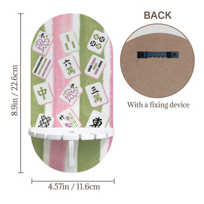 Mahjong Watercolor Candle Holder Wall Mounted Candle Holder - Splash Of Mahj And Color Co.