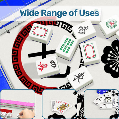 Lucky Qi Asian Mahjong Mat - Splash of Color Co.