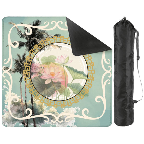 Sage Island Imperial Palm Heritage Collection Mahjong Mat - Splash of Color Co.