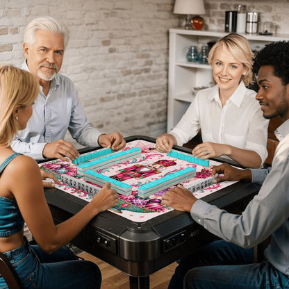 Sugar Plum Holiday Nutcracker Christmas Mahjong Mat - Splash Of Mahj And Color Co.