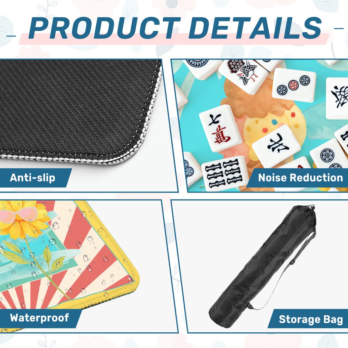 Summertime Summertime Mahjong Mat - Splash of Color Co.