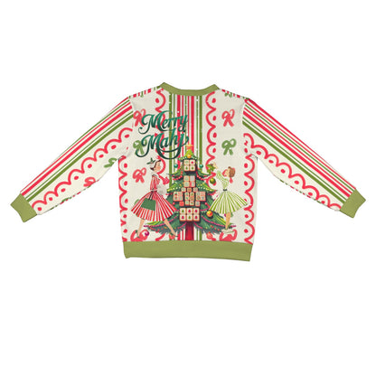 Merry Mahj Women's Mahjong Christmas Cardigan - Splash Of Mahj And Color Co.