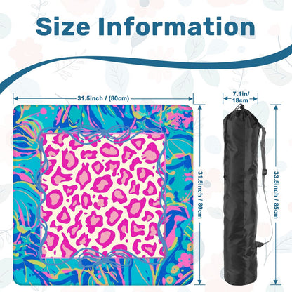 Preppy Pastel Whimsy Garden Club Mahjong Mat - Splash of Color Co.