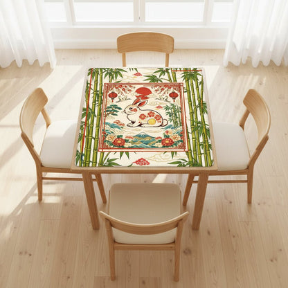Year Of The Rabbit Mahjong Mat - Splash of Color Co.