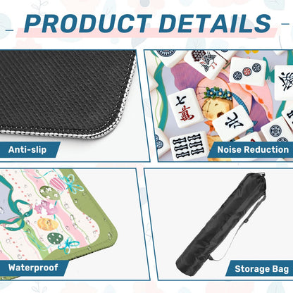 Chic & Giggles Springtime Bliss Mahjong Mat - Splash of Color Co.