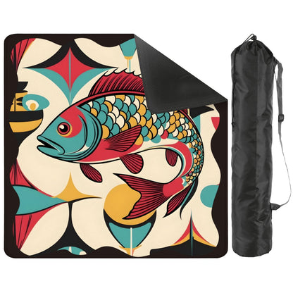 Lucky Fin Modern Mahjong Mat - Splash of Color Co.