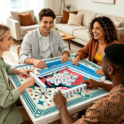 Modtastic Cat’s Meow Mahjong Mat Sleek Surface