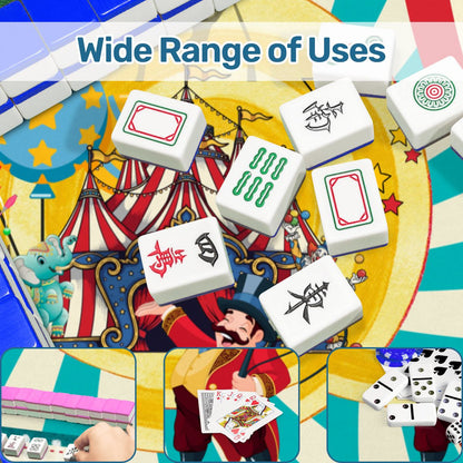 Send In The Clowns Circus Show Mahjong Mat