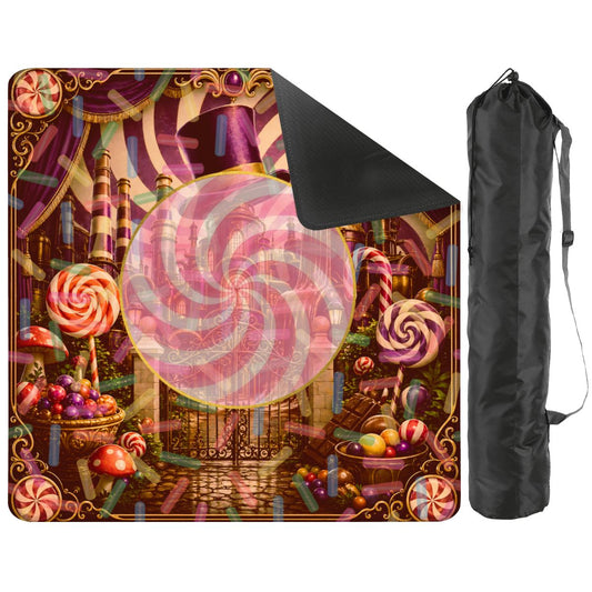 Whimsical Imagination Candy Themed Mahjong Mat - Splash of Color Co.