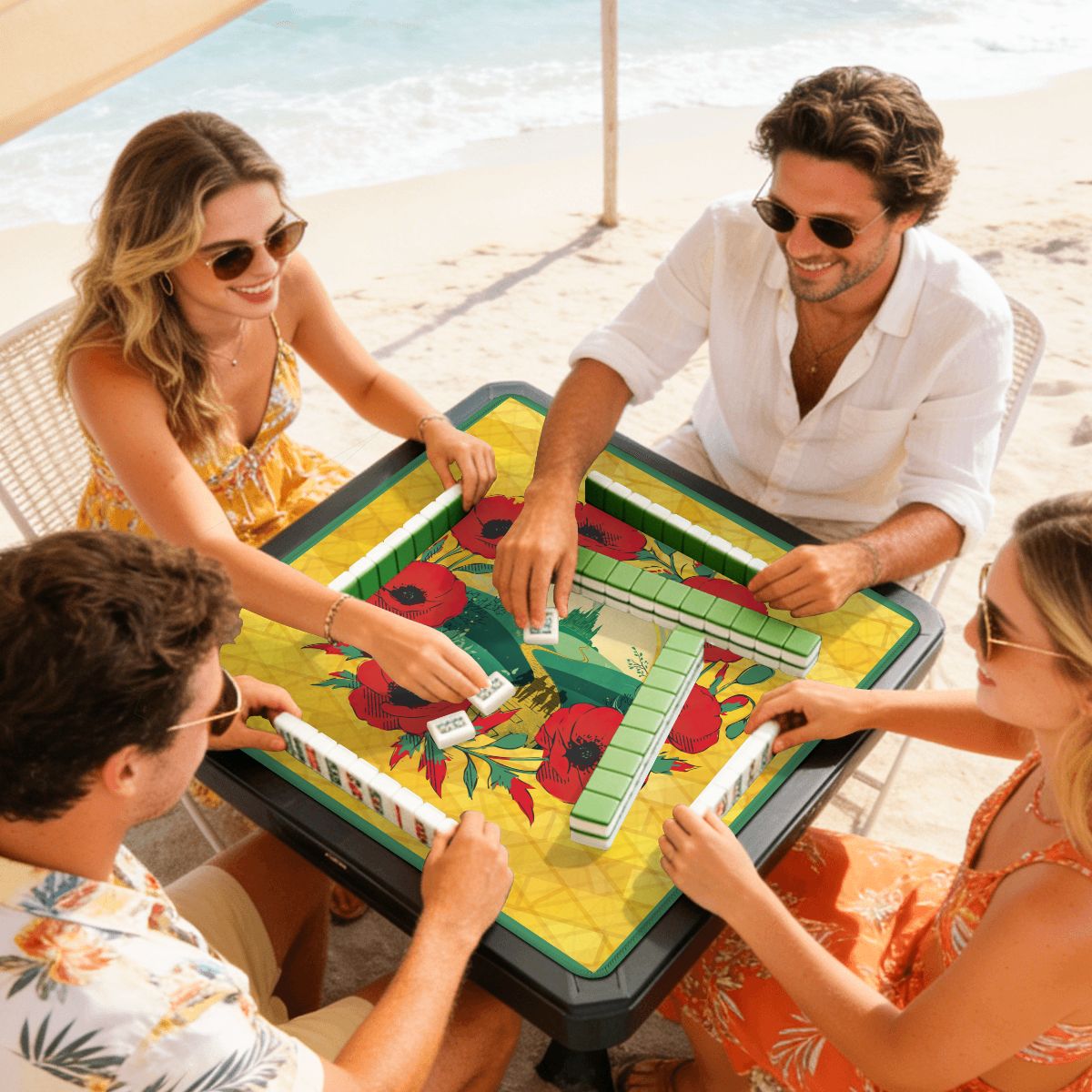 Mini Mahjong Mat Follow The Yellow Brick Road Oz Mat