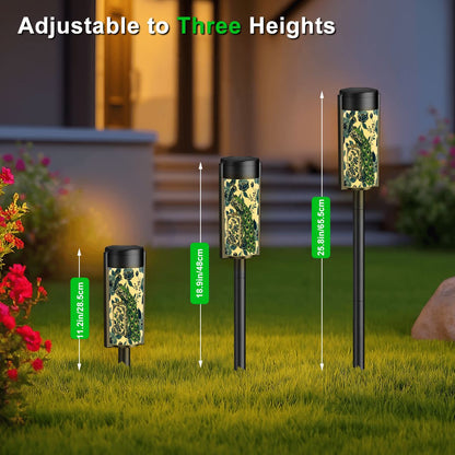 Proud As A Peacock Mahjong LOVER Outdoor Garden Solar Lights - Splash Of Mahj And Color Co.