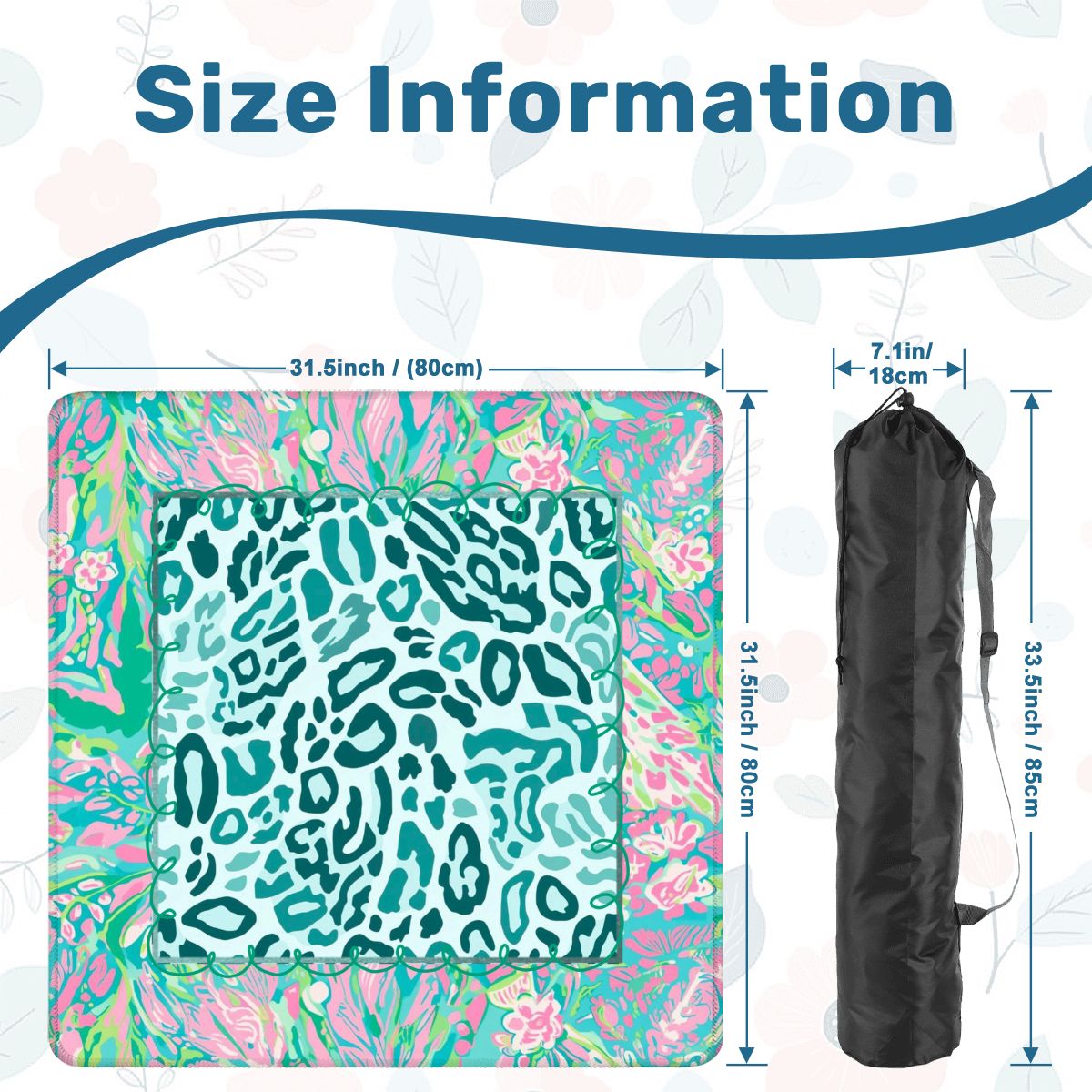 Preppy Pastel Cotton Candy Wild Thing Mahjong Mat - Splash of Color Co.