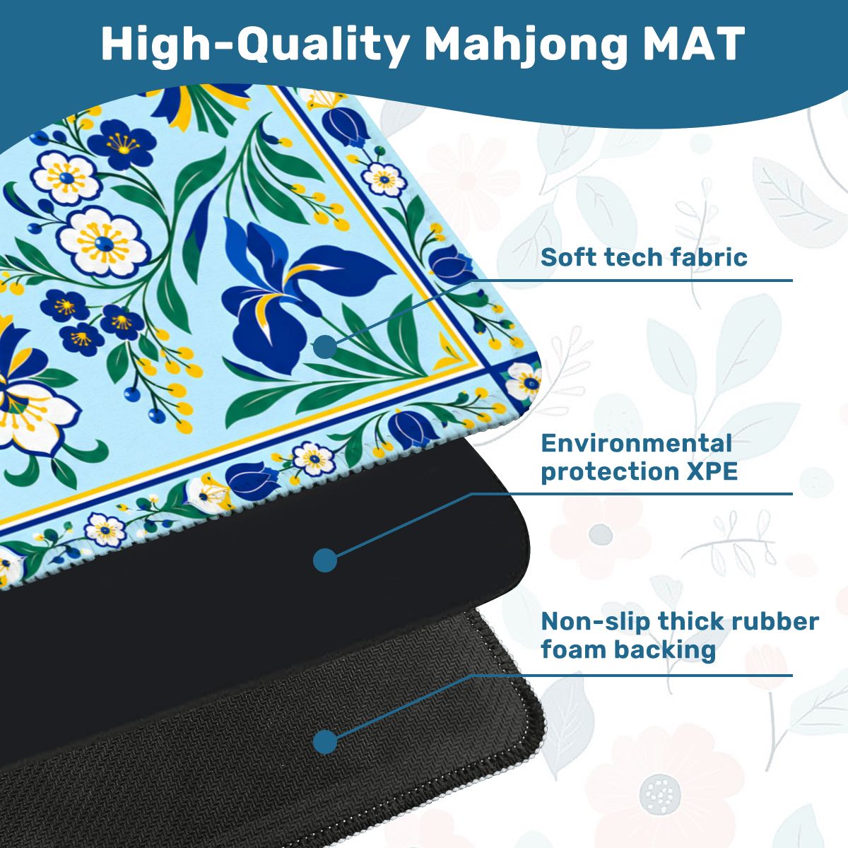 Garden of Shalom Mahjong Mat