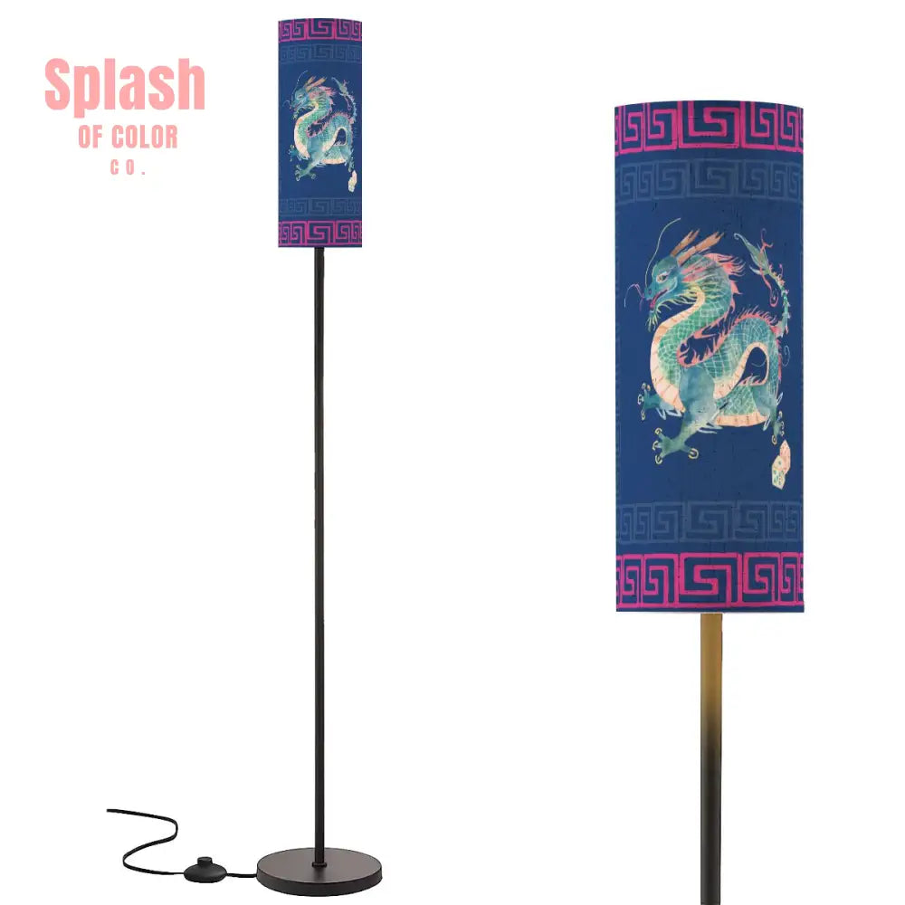 Floor Lamp Modern Standing Lamp (Made in USA) - One Size - Floor Lamps