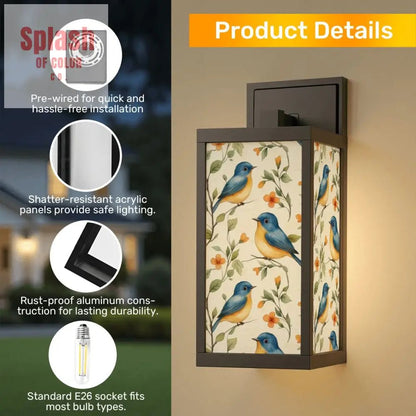 Patio Wall Light - One Size - Wall Lighting