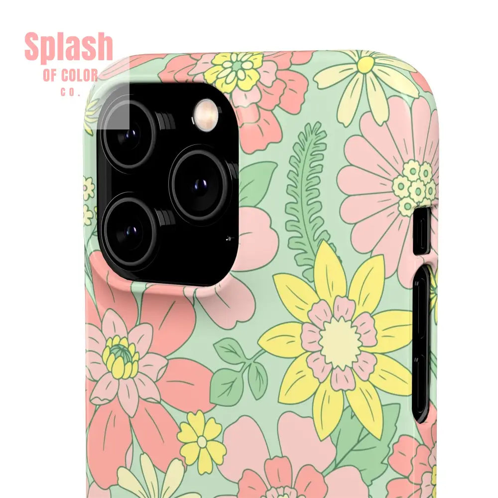 Floral Heritage Mahjong Lover Phone Case Cute Mahj Gift Phone Case