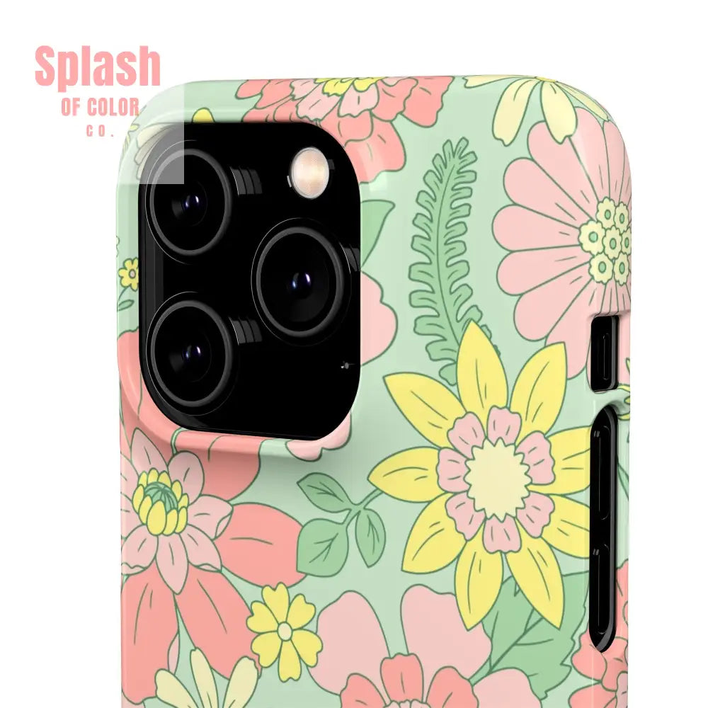 Floral Heritage Mahjong Lover Phone Case Cute Mahj Gift Phone Case