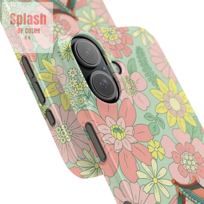 Floral Heritage Mahjong Lover Phone Case Cute Mahj Gift Phone Case