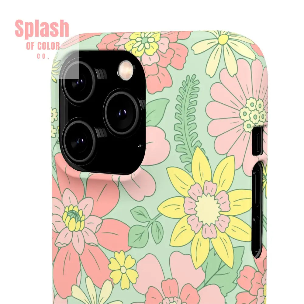 Floral Heritage Mahjong Lover Phone Case Cute Mahj Gift Phone Case