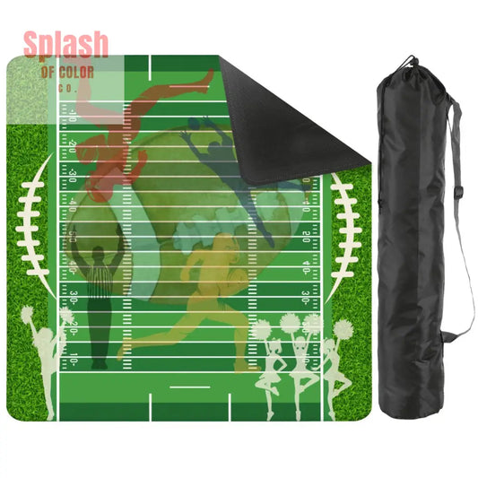 Football Season Mahjong Game Spirit Mahj Mat - 2mm (Black Bag) - Daily Accessories