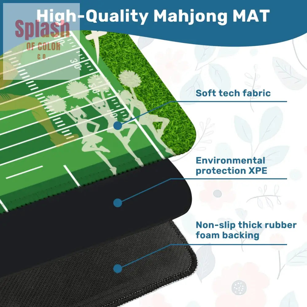 Football Season Mahjong Game Spirit Mahj Mat - Daily Accessories