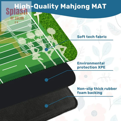 Football Season Mahjong Game Spirit Mahj Mat - Daily Accessories