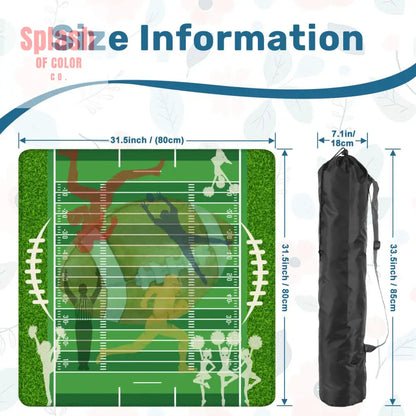 Football Season Mahjong Game Spirit Mahj Mat - Daily Accessories