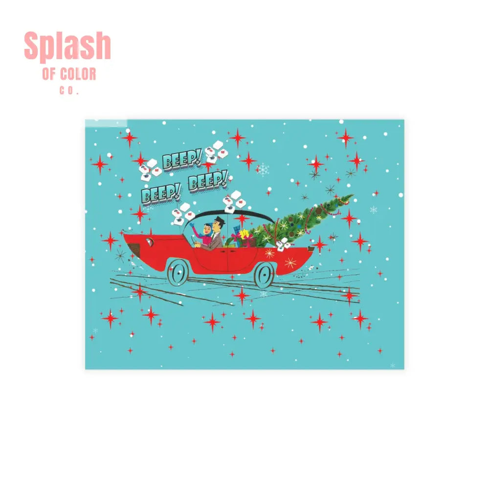 Funny Mahgong Holiday Postcard Bundles for Holidays Seasonal Greetings Note Cards for Friends Mahjong Celebration Cards