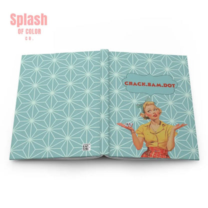 Funny Mahjong Crack Bam Dot Hardcover Writing Notebook For Mahj Lovers With A Sense Of Humor Journal Paper products