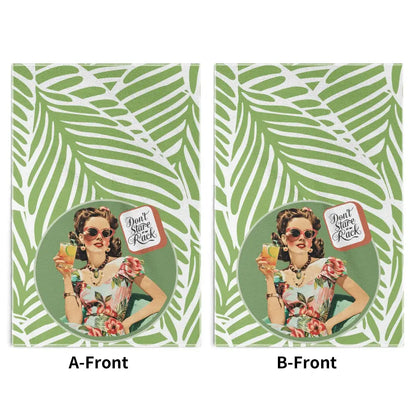 Funny Mahjong Dish Towels Dont Stare At My Rack
