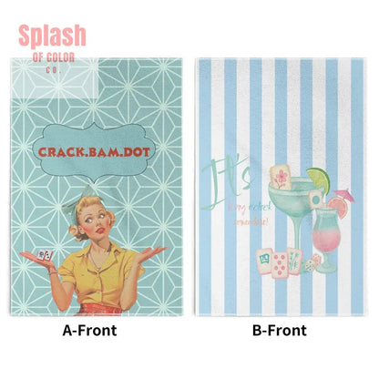Funny Mahjong Dish Towels Mahjong Puns - Splash of Color co.
