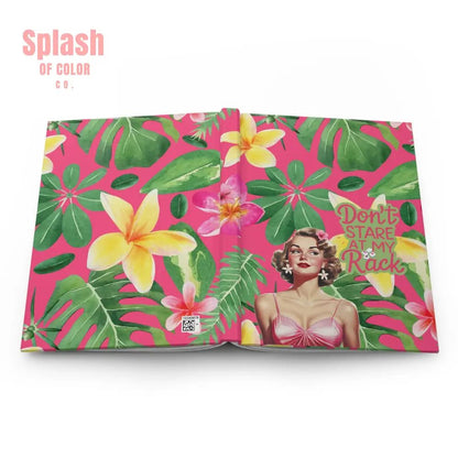 Funny Mahjong Notebook Don’t Stare At My Rack Floral Notebook Mahjong Gift Journal Paper products