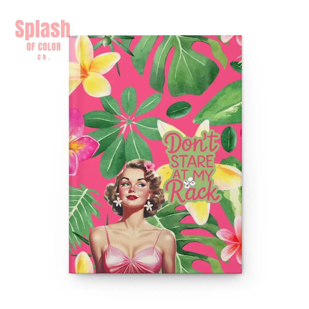 Funny Mahjong Notebook Don’t Stare At My Rack Floral Notebook Mahjong Gift Journal Paper products