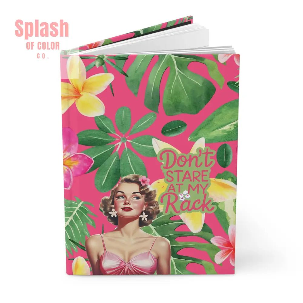 Funny Mahjong Notebook Don’t Stare At My Rack Floral Notebook Mahjong Gift Journal Paper products