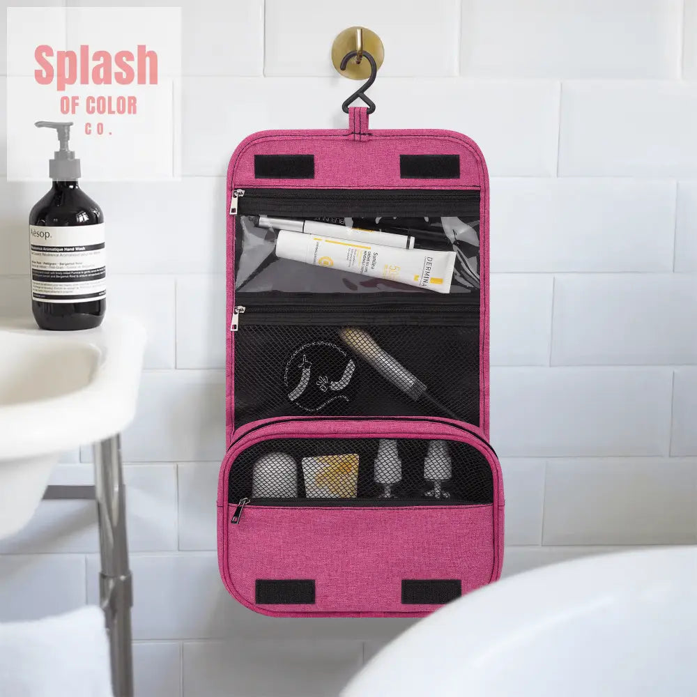 Funny Mahjong Tote Don’t Stare At My Rack Toiletry Cosmetic Travel Bag
