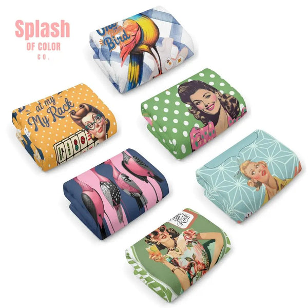 Funny Mahjongg Gift Towels Quirky Mahj Hostess Gift