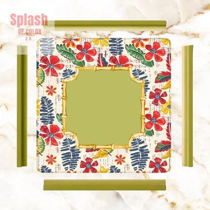 Heirloom Vintage Floral Preppy Heritage Collection Mahjong Mat Daily Accessories