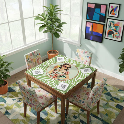 Funny Mahjong Mat, Don't Stare At My Rack