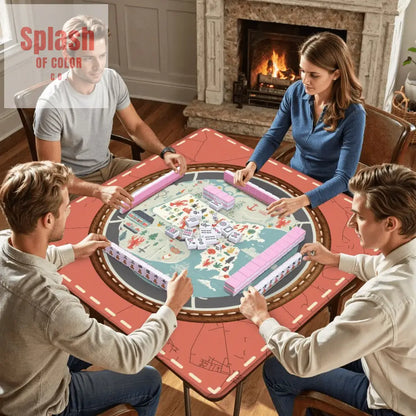 It’s More Than A Feeling Boston Pride State Mahjong Mat - Daily Accessories