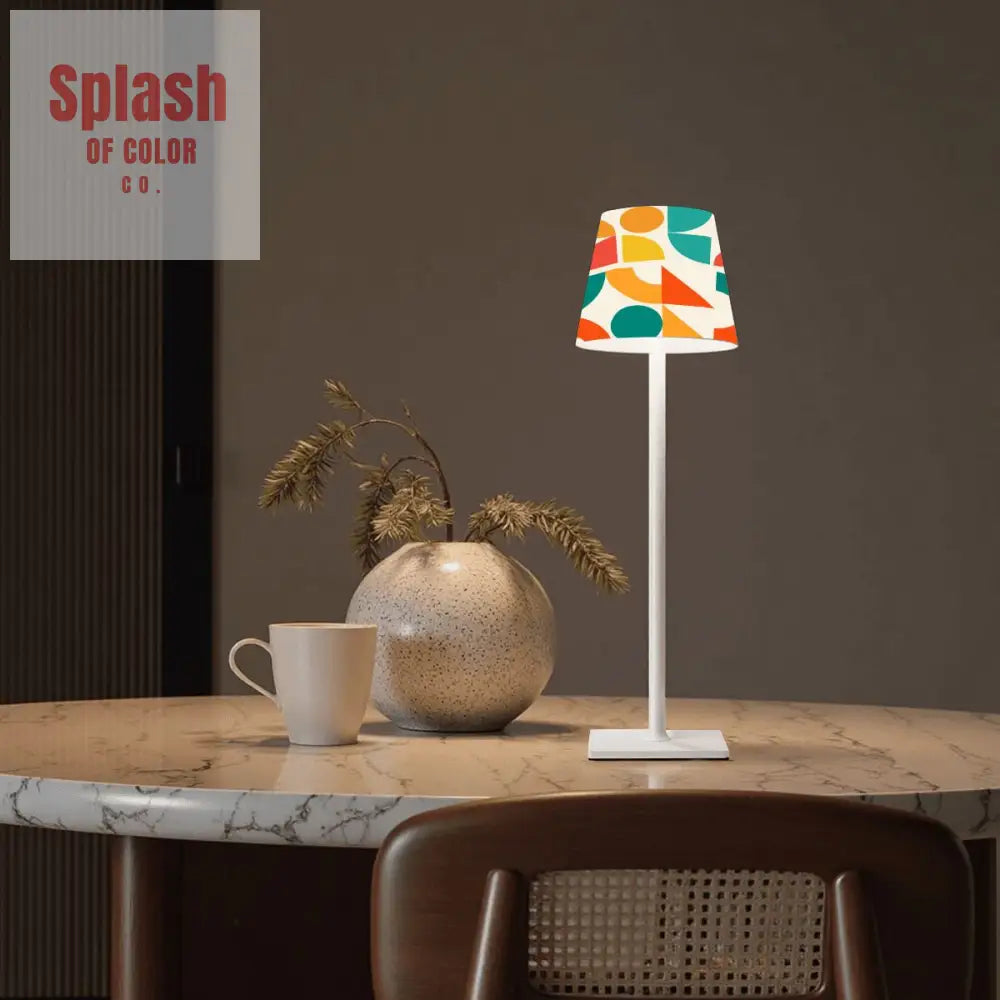 LED Cordless Table Lamp - 4.3’’x4.3’’x14.8’’ - Desk Lamps