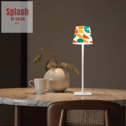 LED Cordless Table Lamp - 4.3’’x4.3’’x14.8’’ - Desk Lamps